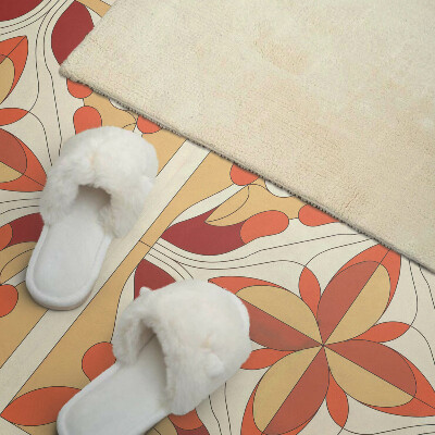 Wandpaneel pvc Bloemenabstractie in een moderne stijl