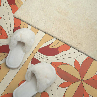 Wandpaneel pvc Bloemenabstractie in een moderne stijl