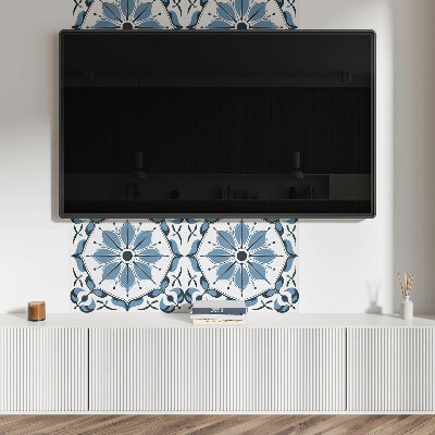 Zelfklevend wandpaneel Bloemenmotief met subtiele details