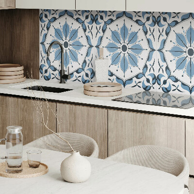 Zelfklevend wandpaneel Bloemenmotief met subtiele details