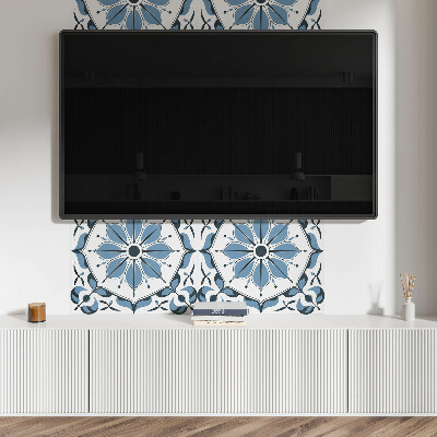 Zelfklevend wandpaneel Bloemenmotief met subtiele details