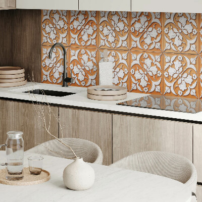 Wandpaneel pvc Bloemenstijl in volle bloei