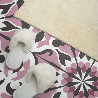 Zelfklevend wandpaneel Plantsymmetrie in een elegante stijl