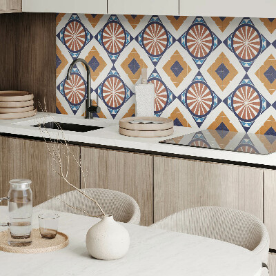 Wandpaneel pvc Geometrisch patroon met cirkels