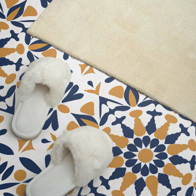 Wandpaneel pvc Bloemenharmonie in symmetrie