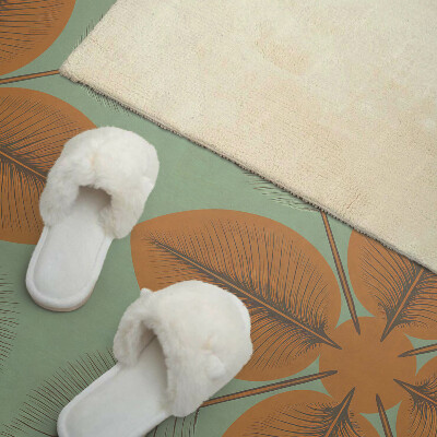 Vinyl wandpaneel Symmetrische bladmotieven