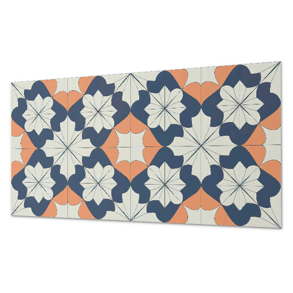 Wandpaneel pvc Bloemig geometrisch motief