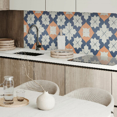 Wandpaneel pvc Bloemig geometrisch motief