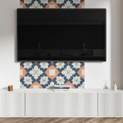 Wandpaneel pvc Bloemig geometrisch motief