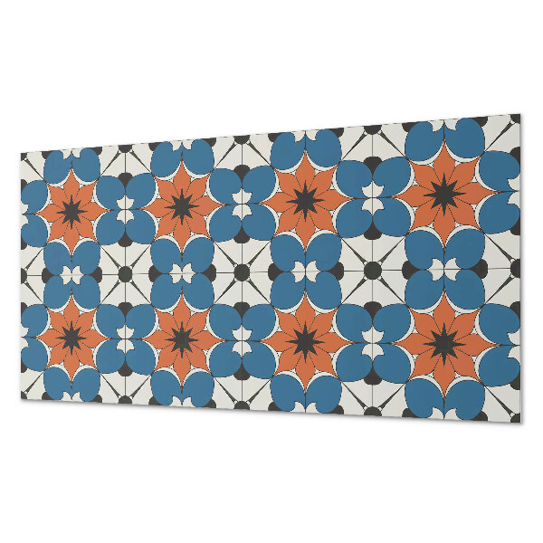 Zelfklevend wandpaneel Bloemenmotief