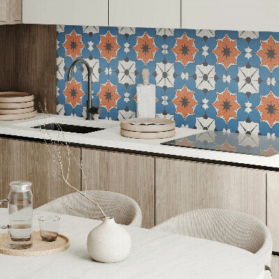 Zelfklevend wandpaneel Bloemenmotief