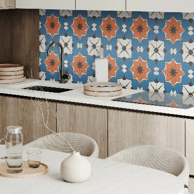 Zelfklevend wandpaneel Bloemenmotief