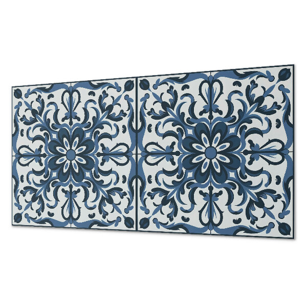 Wandpaneel pvc Bloemenmotieven met decoratieve details