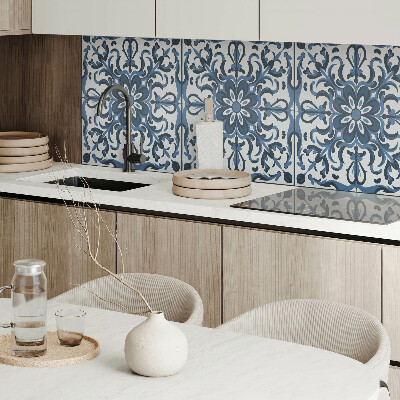 Wandpaneel pvc Bloemenmotieven met decoratieve details