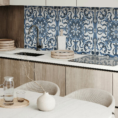 Wandpaneel pvc Bloemenmotieven met decoratieve details