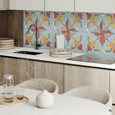 Wandpaneel pvc Bloemenmotief met subtiele accenten