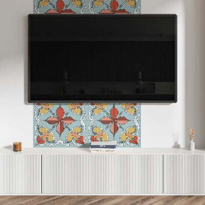 Wandpaneel pvc Bloemenmotief met subtiele accenten