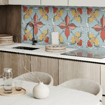 Wandpaneel pvc Bloemenmotief met subtiele accenten