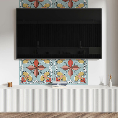Wandpaneel pvc Bloemenmotief met subtiele accenten