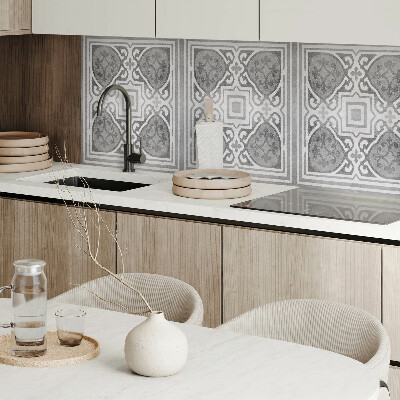 Vinyl wandpaneel Ornamenten in harmonieuze symmetrie