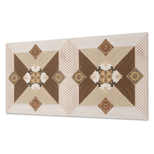 Zelfklevend wandpaneel Mozaïekpatroon met decoratieve details