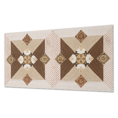 Zelfklevend wandpaneel Mozaïekpatroon met decoratieve details