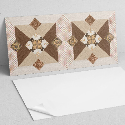 Zelfklevend wandpaneel Mozaïekpatroon met decoratieve details