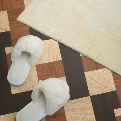 Vinyl wandpaneel Geometrisch houten motief