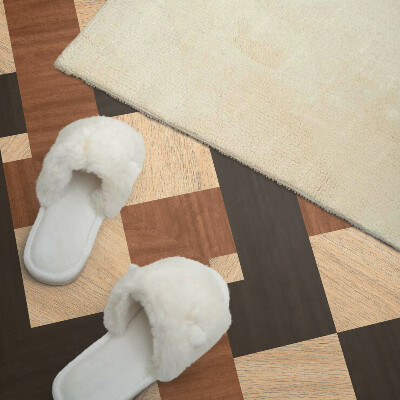 Vinyl wandpaneel Geometrisch houten motief