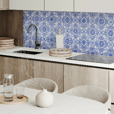 Zelfklevend wandpaneel Bloemeninspiraties in patronen