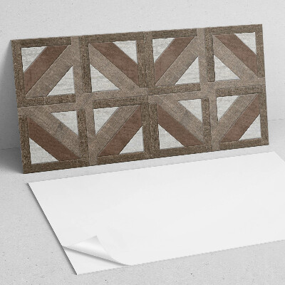 Vinyl wandpaneel Geometrie van natuurlijke structuren