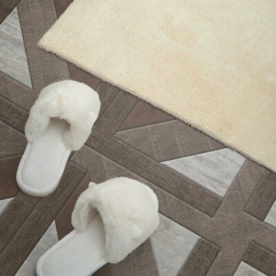 Vinyl wandpaneel Geometrie van natuurlijke structuren