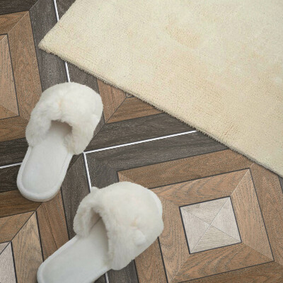 Wandpaneel pvc Geometrische ruiten in een moderne stijl