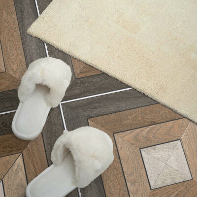 Wandpaneel pvc Geometrische ruiten in een moderne stijl