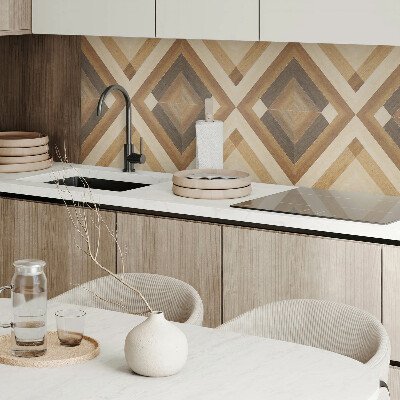 Zelfklevend wandpaneel Geruit geometrisch motief