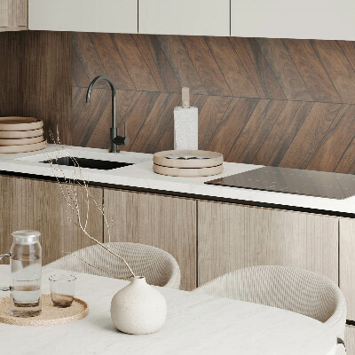 Vinyl wandpaneel Visgraatpatroon