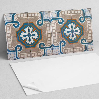 Wandpaneel pvc Mozaïekpatroon met decoratieve motieven