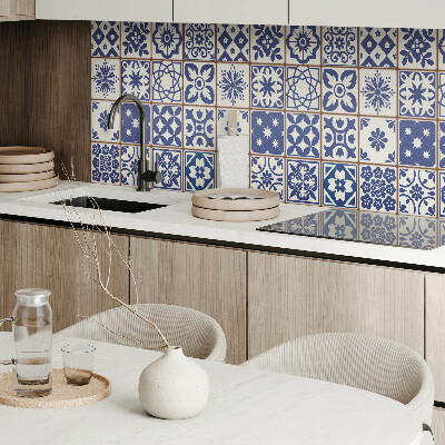 Vinyl wandpaneel Getegelde decoratieve motieven