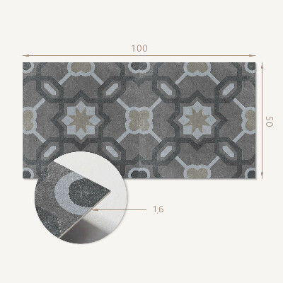 Wandpaneel pvc Geometrisch tegelpatroon