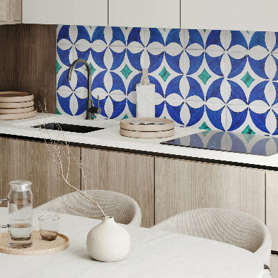 Vinyl wandpaneel Tegelpatronen in geometrische stijl