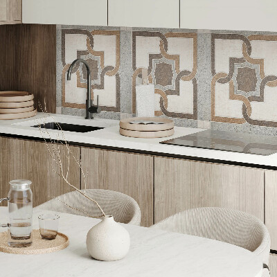 Vinyl wandpaneel Tegelpatroon in geometrische stijl