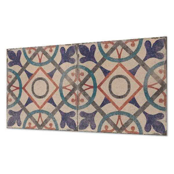 Zelfklevend wandpaneel Geometrische collectie met cirkels