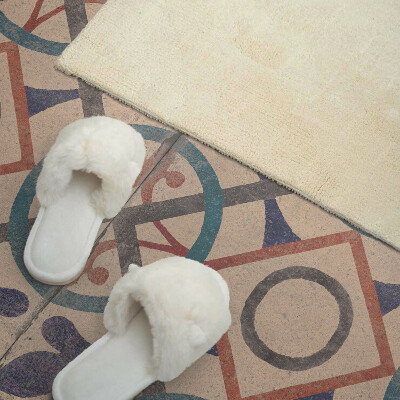 Zelfklevend wandpaneel Geometrische collectie met cirkels