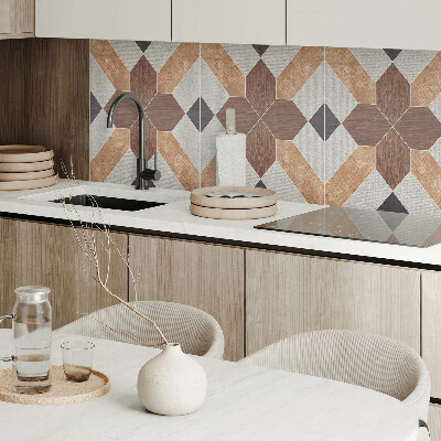 Vinyl wandpaneel Geometrie in een moderne versie