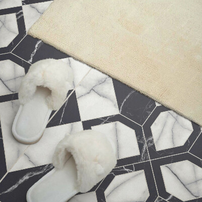 Zelfklevend wandpaneel Marmerpatroon in geometrische vormen