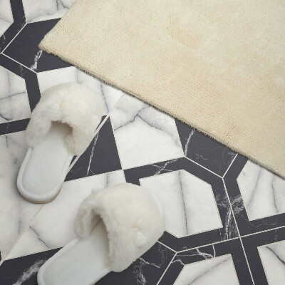 Zelfklevend wandpaneel Marmerpatroon in geometrische vormen