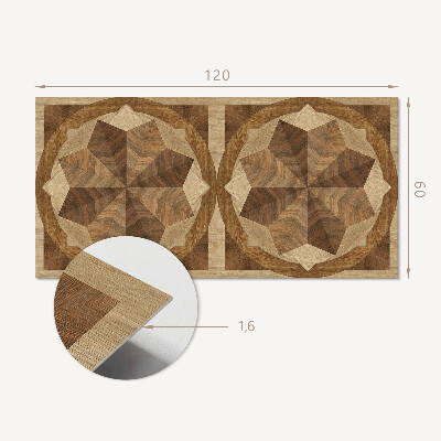 Vinyl wandpaneel Complex geometrisch motief