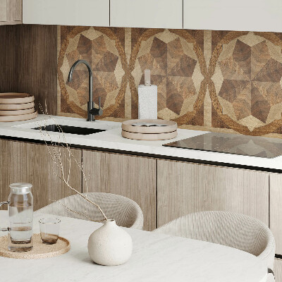 Vinyl wandpaneel Complex geometrisch motief