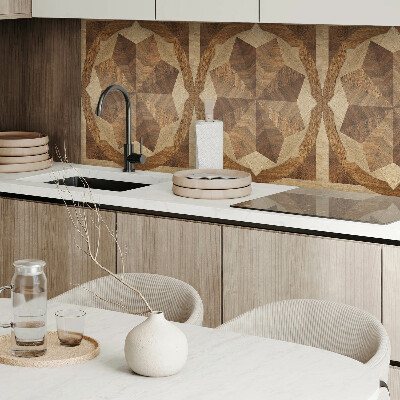 Vinyl wandpaneel Complex geometrisch motief