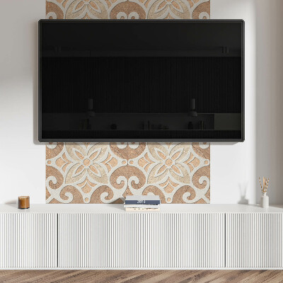 Wandpaneel pvc Bloemenmotief met decoratieve details